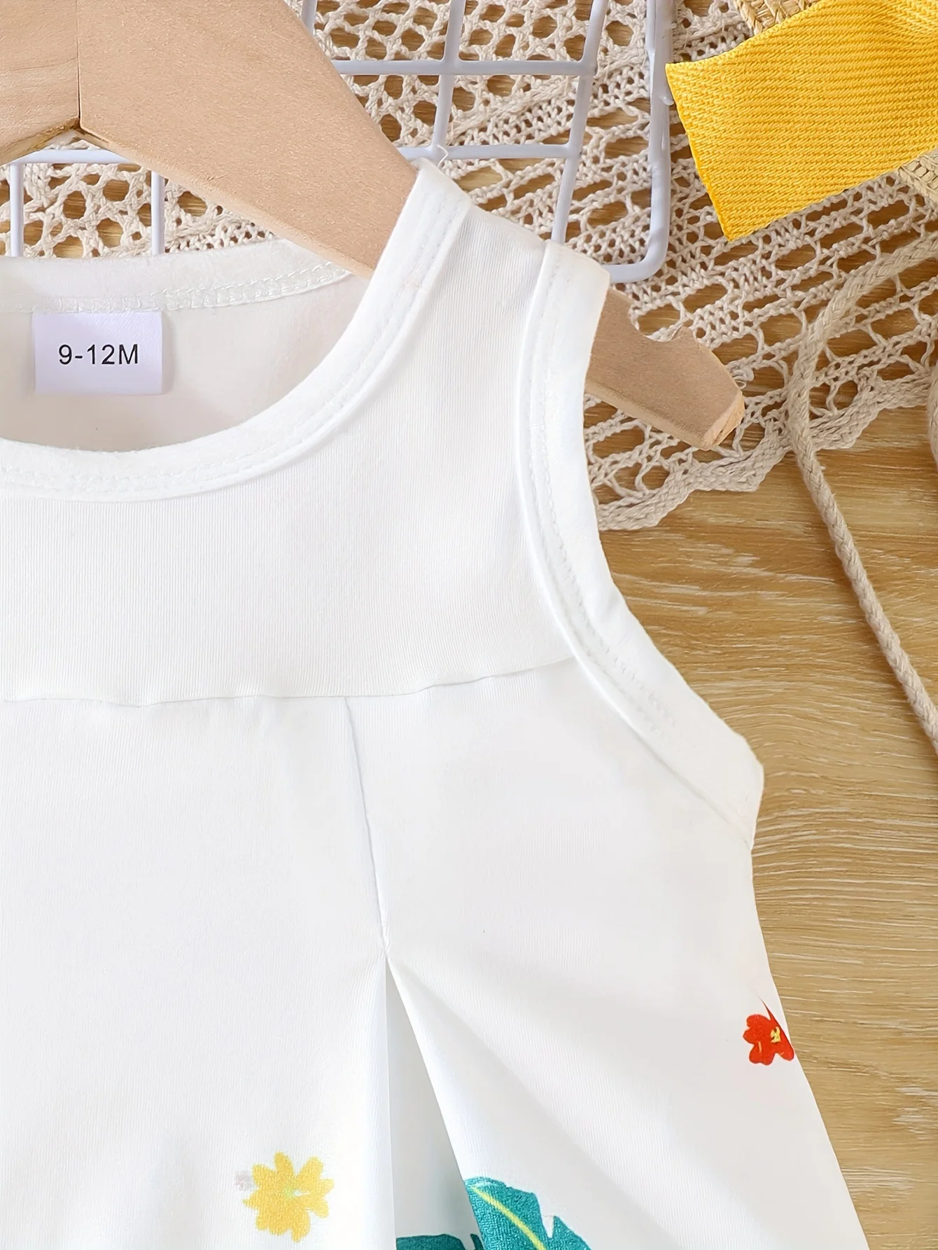 Summer Baby Girl Sweet Outdoor Camisole Dress Cute Western Chic Casual Base Dress Comfortable Breathable Holiday Style