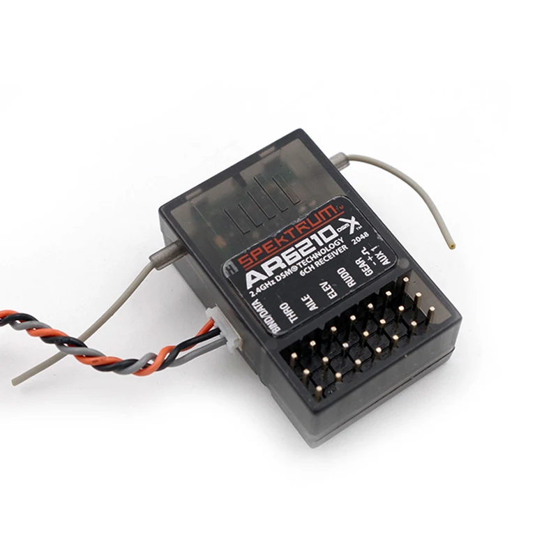 AR6210 DSMX 2.4G 6CH استقبال مستقبل مع الأقمار الصناعية SUI Spectrum DSM2 DX6i DX7 DX8 NX8 NX10 AR9020 JR DSX7 DSX9 RC طائرة #4