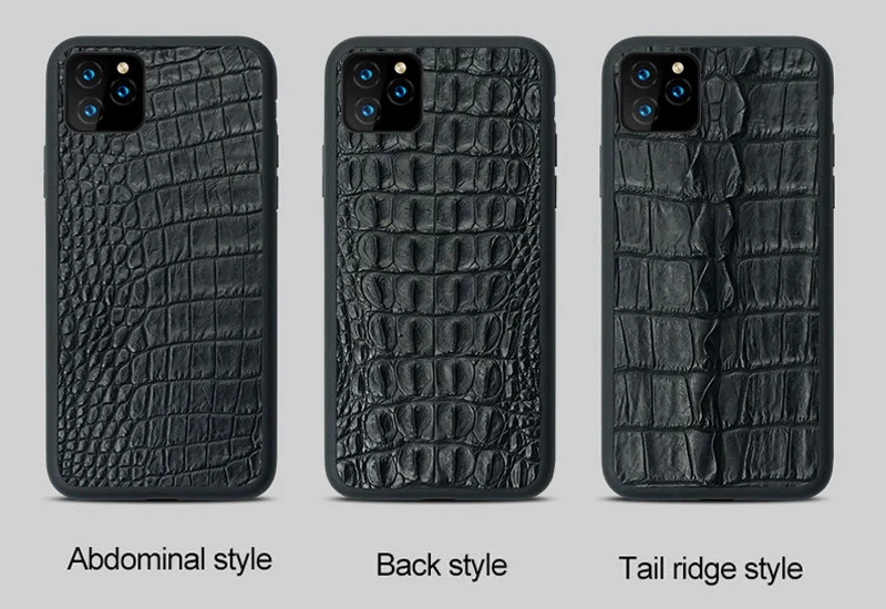 Luxury 100% Fhx-ml50 natural Crocodile skin phone case for Apple iPhone 7 8 Plus XS 12 11 Pro 12Pro MAX XR XS max case