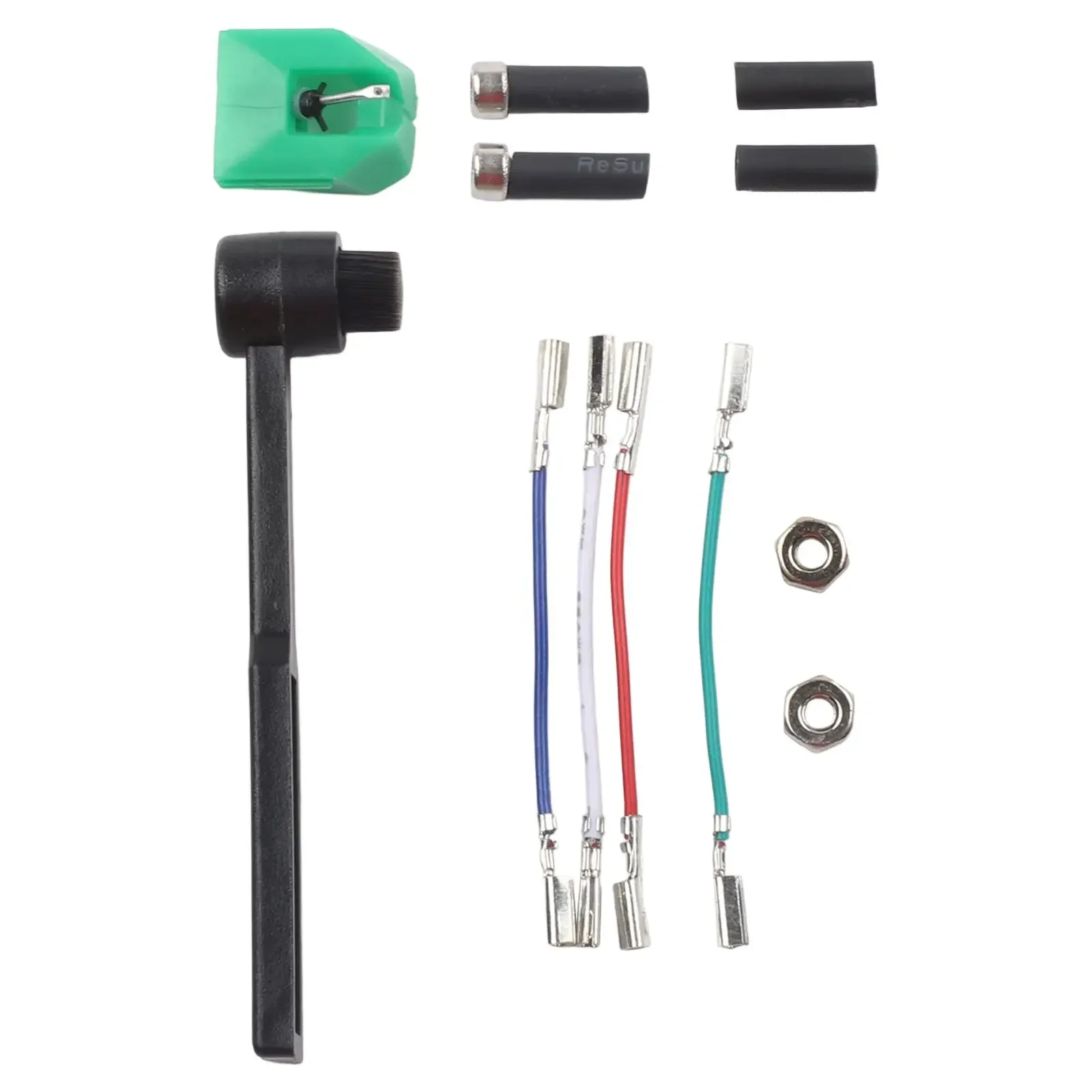 1 Set AT-VMN95E Replacement Stylus For Audio-Technica AT-LP120X-USB Turntable Includes Needle Brush And Mounting Accessories
