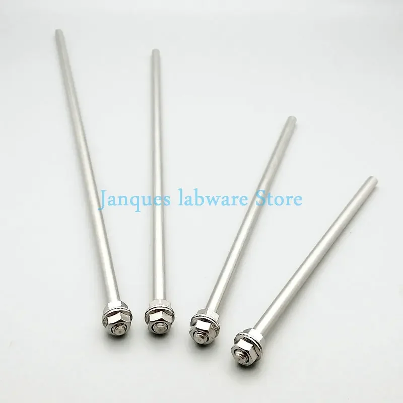 1pc OD 50mm to 180mm 304 Stainless Steel Saw Tooth Type Dispersion Stir Plate or 1pc Length 250mm to 500mm Stirrer Rod with Nut