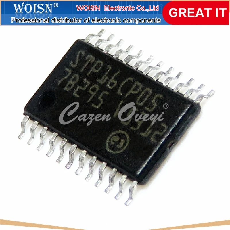 IC Chip ADS1232IPWR ADS1232 STP16CP05XTTR STP16CP05XT STP16CP05 16CP05 PCA9555PW PCA9555 TSSOP-24