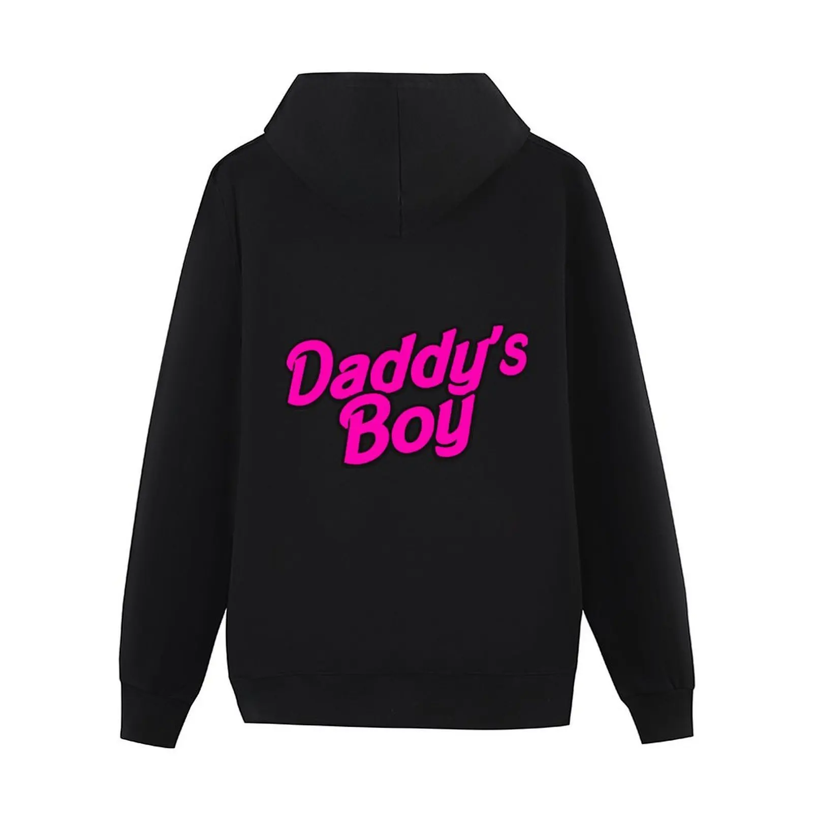 مجموعة تي شيرت رجالي للخريف بقلنسوة وردية اللون من Daddy's Boy Doll ملابس رجالية بقلنسوة جرافيك