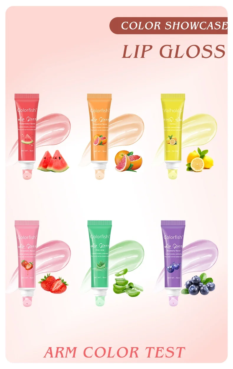 24PCS Flower and Fruit Lip Balm set moisturizes, improves lip condition and moisturizes Valentine\'s Day gift party gifts