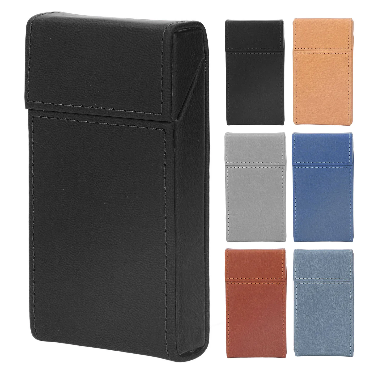 Cigar Holder  PU Leather Cigar Case Dampproof  Elegant Appearance for Smoking Accessories