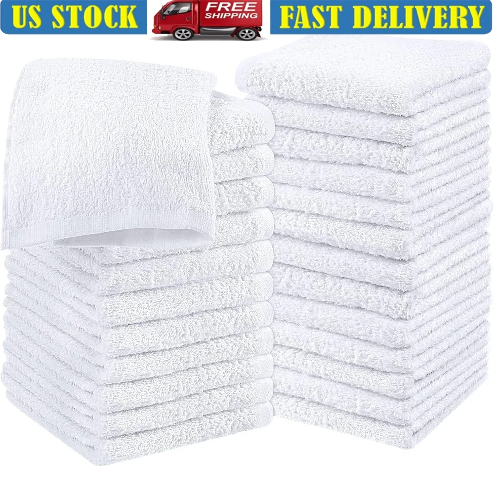 

Набор хлопковых мочалок премиум-класса, очень впитывающие мягкие полотенца на кончиках пальцев, фланелевые салфетки для лица, идеальная ванная комната для тренажерного зала, спа-гостей