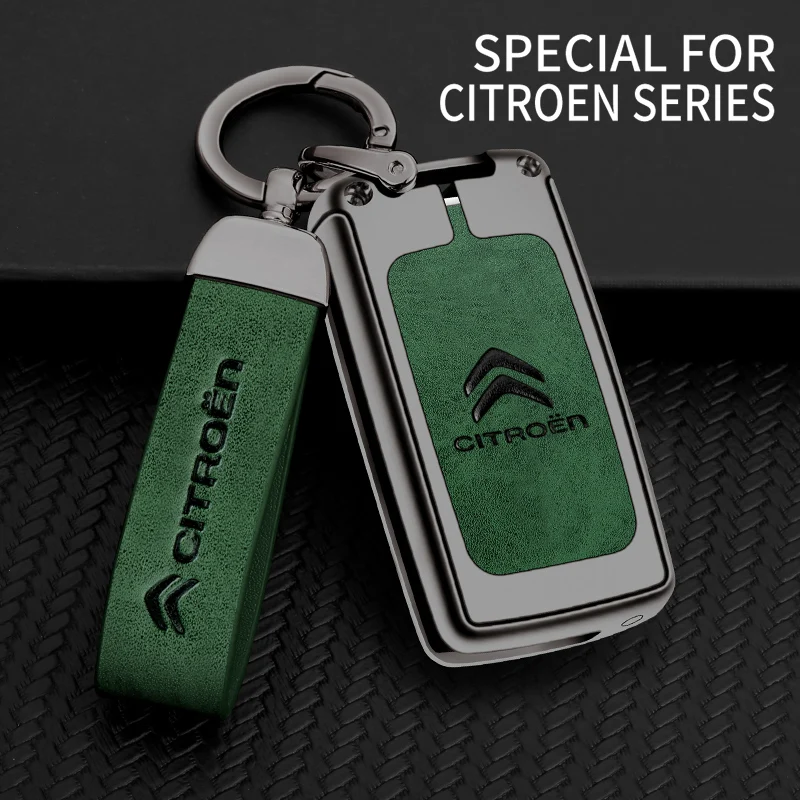 2 3 Buttons Car Flip Key Case Cover Shell Metal For Citroen C2 C3 C4 C5 C6 C8 Xsara Picasso Berlingo Key Protector Accessories