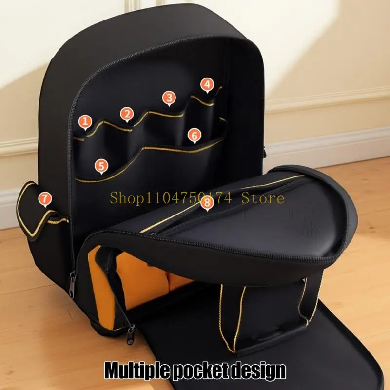 Zippered Tool Storage Backpack for Vehicle Equipment Work Tasks Top Sale