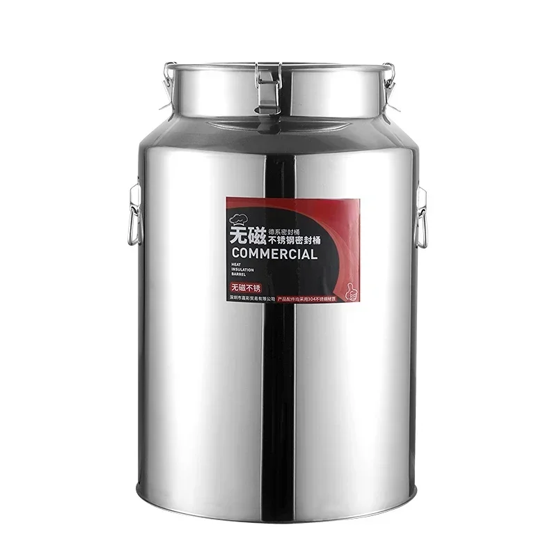 304 Stainless Steel Sealed Barrel Tea Cans Transport Barrel Leglen Fermentation Barrel Oil Drum