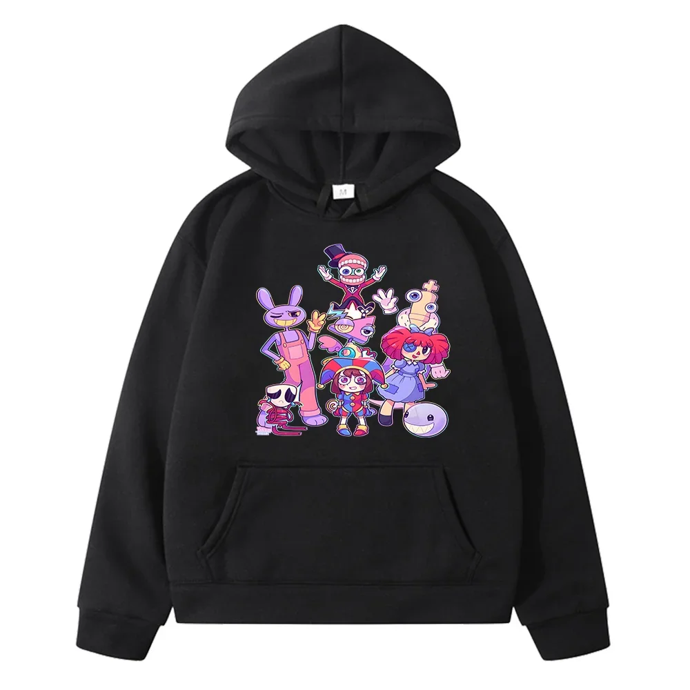 Hoodies Boys Girls The Amazing Digital Circus Pullovers Spring Fashion Clothes Kids Cartoon Long Sleeve Child Sweatshirts Tops