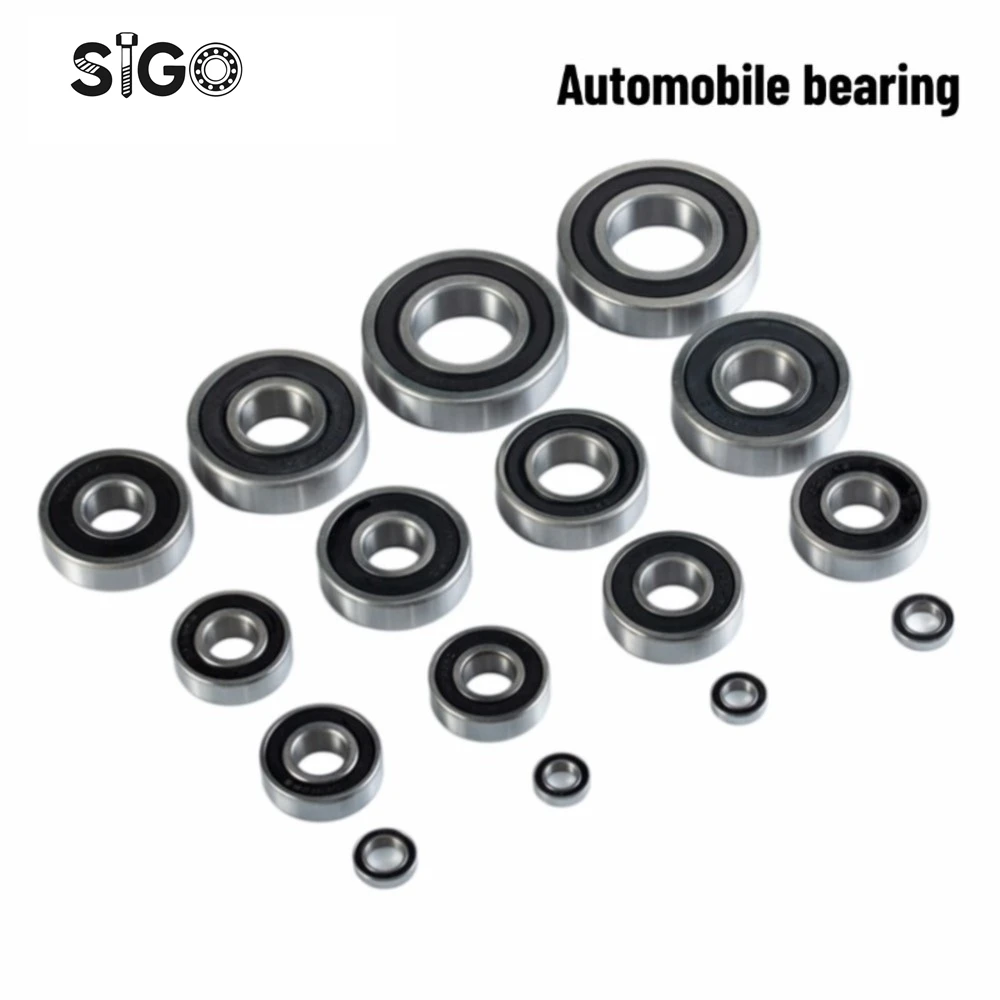 1PCS Deep Groove Ball Bearing 6000 RS ZZ 6000N 10*26*8MM Switch Belt Seal Slot Motor Power Tool Bearing High Speed Low Speed