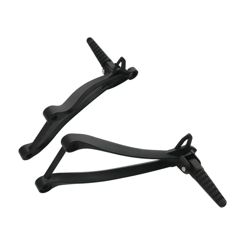 A48P-Motorcycle Rear Passenger Footrest Mount Foot Pegs For Kawasaki Ninja ZX6R ZX636 ZX10R 2009-2024 2013-2024 2008-2010