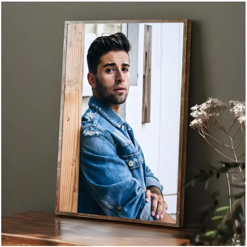 Youthful Singer J-Jake Miller Poster Modern Wall Art Bedroom Living Room Print Unframed
