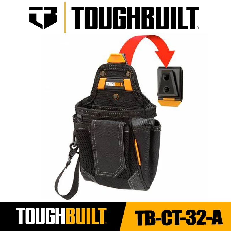 TOUGHBUILT TB-CT-32-A Warehouse Pouch Waist Hanging Tool Bag Multifunctional Storage Quick Hang Tool Bag Toughbuilt Accessories