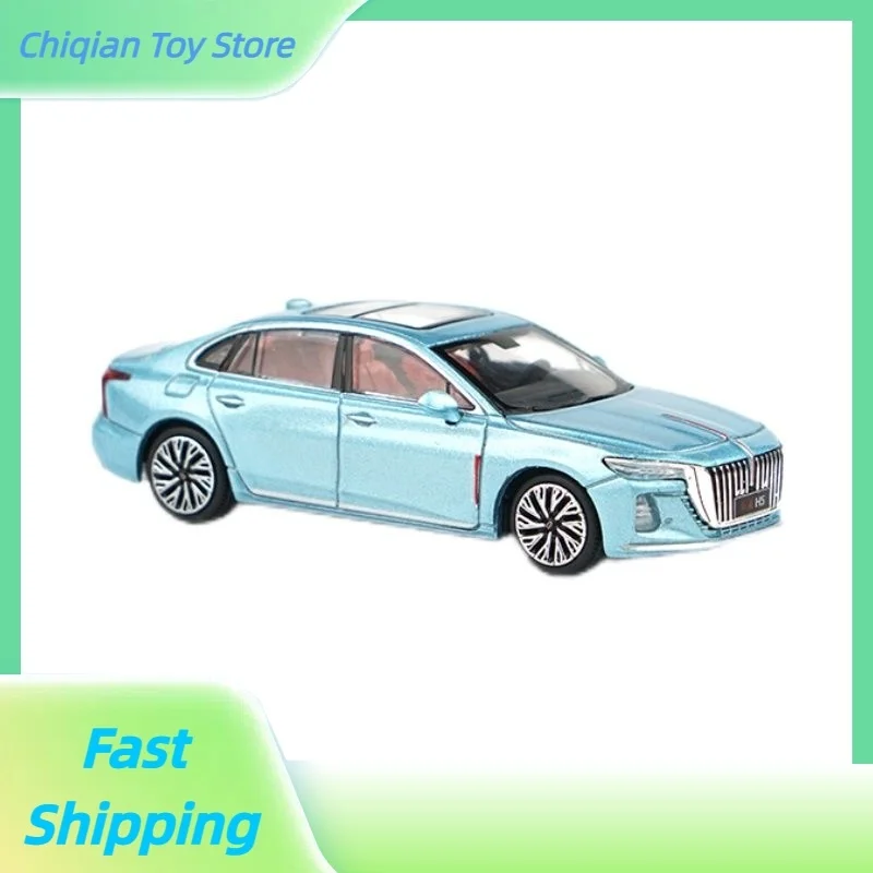 

Tuoyi second-generation H5 Blue car model 1/64 simulation alloy car model decoration desktop decoration birthday gift simulation