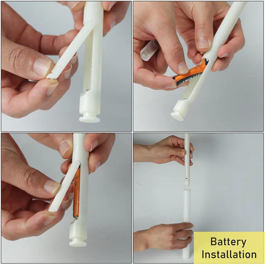 2Pcs LED Electronic Flameless Wedding Party Decoration Realistic Electric Light Warm Atmosphere Lamp Ornament
