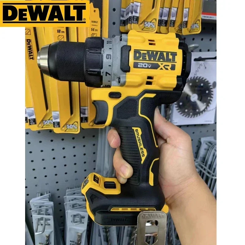 Dewalt dcd800 sem fio broca brushless ferramenta do motor apenas 20v xr 1/2-em broca/motorista compacto mão kit de broca elétrica ferramentas