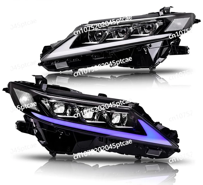 Car Lighting System, Car Front Projector, Three Front Headlights, LED Headlights