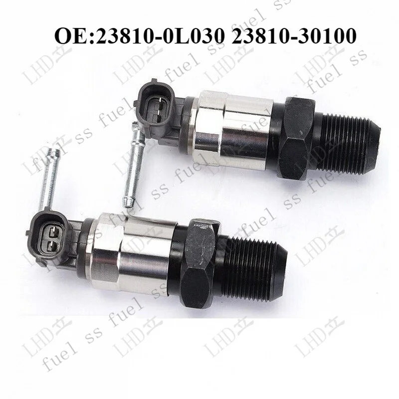 S+ 1 Set Fuel Rail Pressure Sensor 23810-30100 For HILUX PRADO For VIGO 1KD 2KD