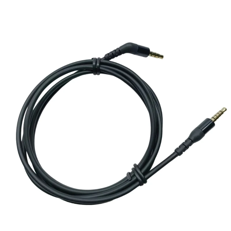 

1,5 -метровый черный кабель Audios с 5POLE заглушками для Arctis Novapro/Nova7/Nova7x/Nova1 Кабель 59,06 дюйма/1,5 метра E74A