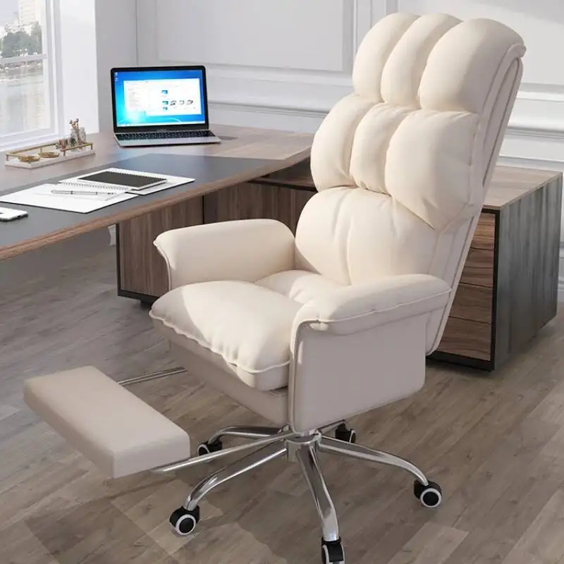 

Boss Recliner Arm Office Chair Computer Living Room Comfortable Rolling Office Chair Executive Vanity Silla Office Furniture