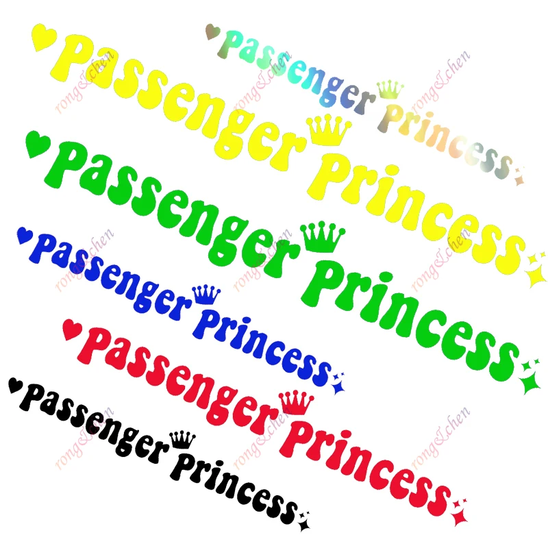 

Creative Car Sticker Passenger Princess for Car Motorcycle Racing Helmet Laptop Trunk Body Car Window Surfboard PVC Vinyl Decals