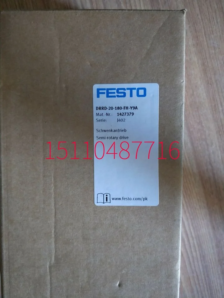 The New FESTO Festo Swing Drive DRRD-20-180-FH-Y9A 1427379 Is In Stock.