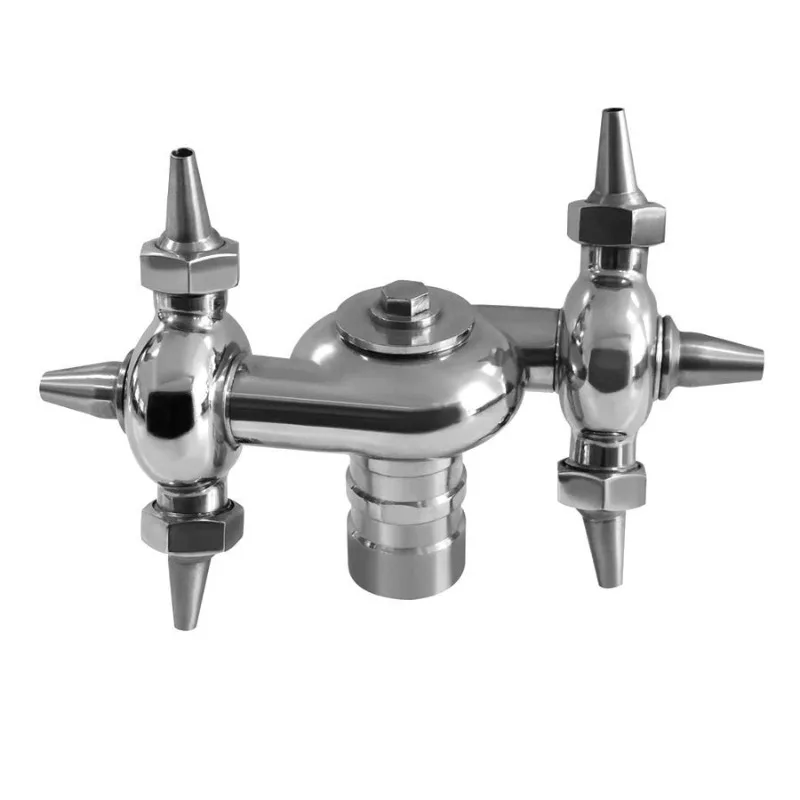 Stainless steel rotating nozzle cleaning water tank tank without dead ends, 1 inch internal thread of universal nozzle