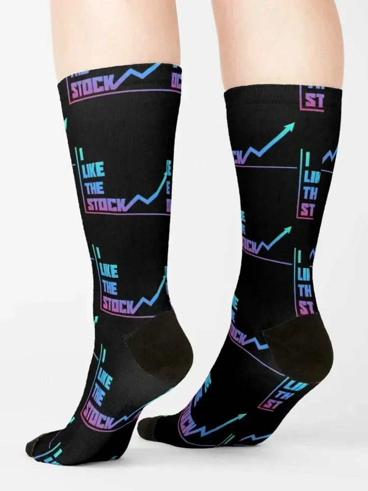 I LIKE THE STOCK Socks christmas gift New year's sheer Rugby Luxury Woman Socks Men's