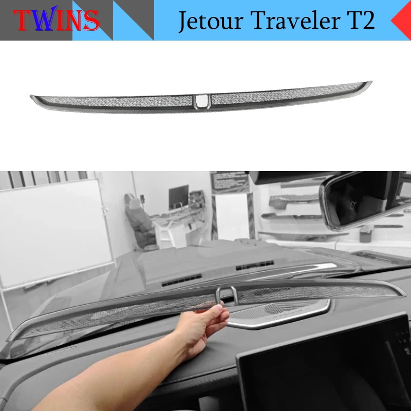 

Auto Central Control Dashboard Air Outlet Protective Cover Fit for Jetour Traveler T2 2023-2025 Auto Interior Decoration Parts