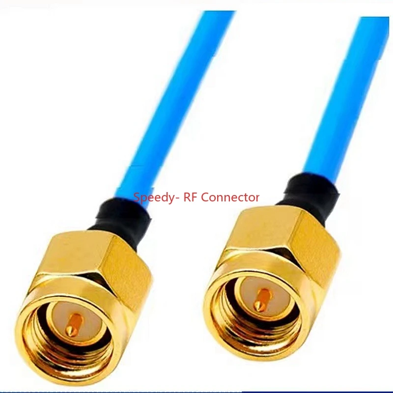 SMA RG402 Coaxial Cable SMA To SMA Male Female Connector RPSMA To RPSMA High Frequency Semi Flexible Fast Delivery Brass RF