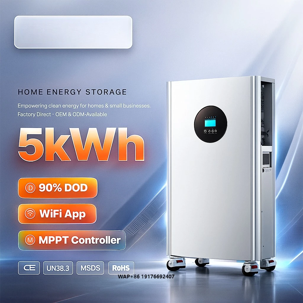 

IGNIREE 6KW 16KWH All-In-One LiFePO4 Solar Battery Energy Storage System CAN Communication Hybrid Grid Renewable Solar Power