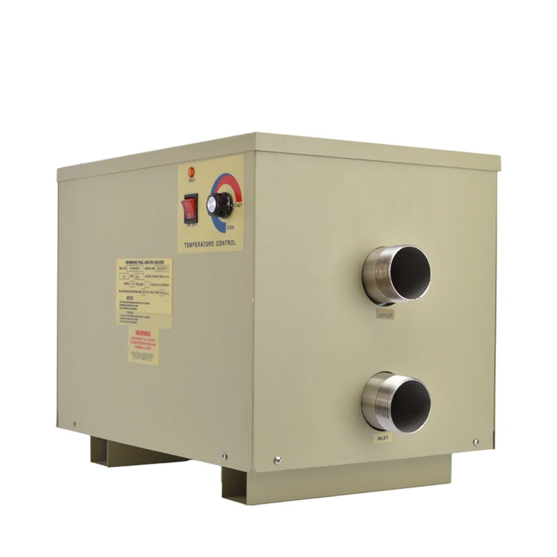 

Factory Supply Electric Pool Heater Portable Commercial Swimming Pool Heating Water Heater Ce Galvanized Metal Freestanding