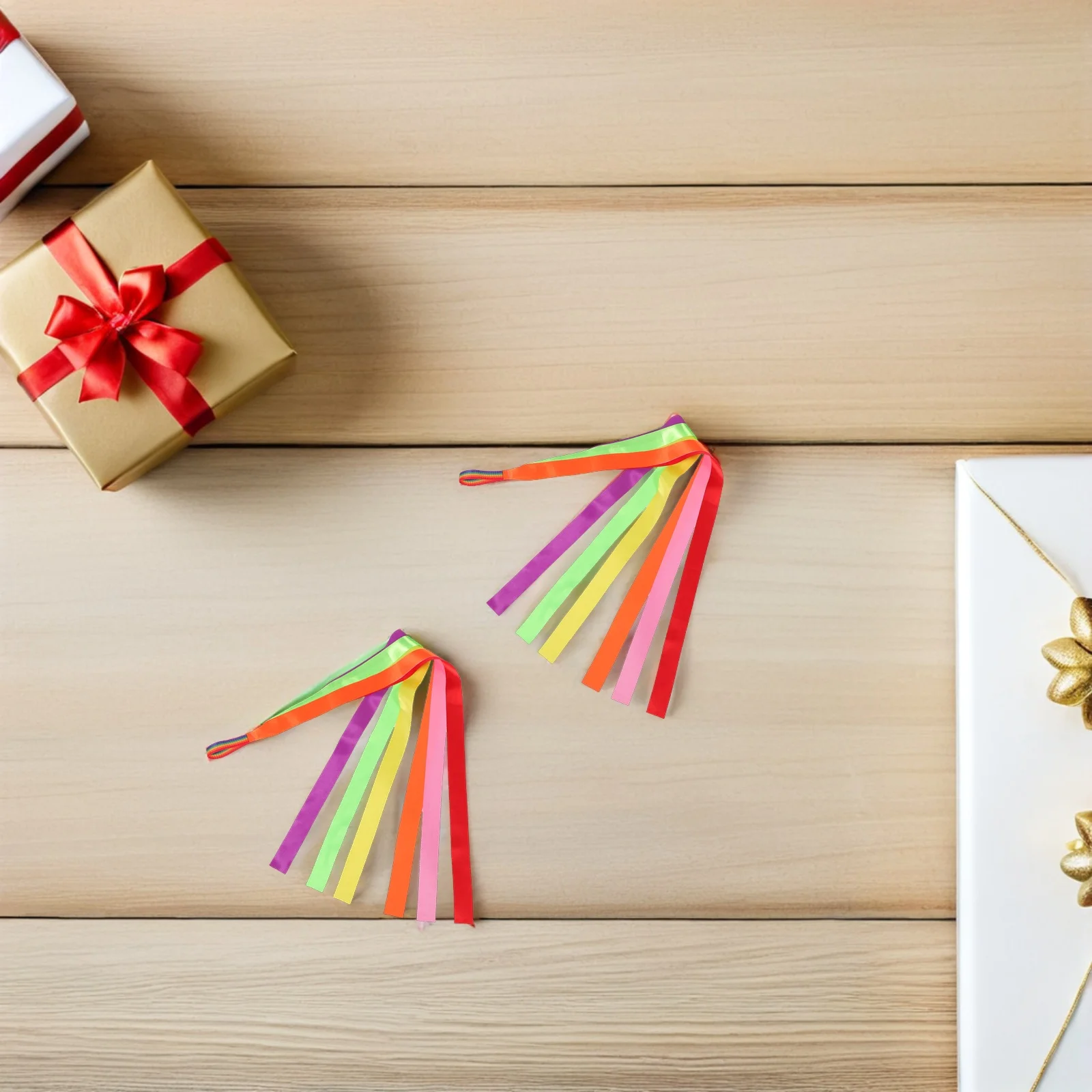 

6Pcs Young Children Dance Ribbons Vibrant Gymnastics Ribbon Set for Hand Eye Coordination Twirling Dancing Performances