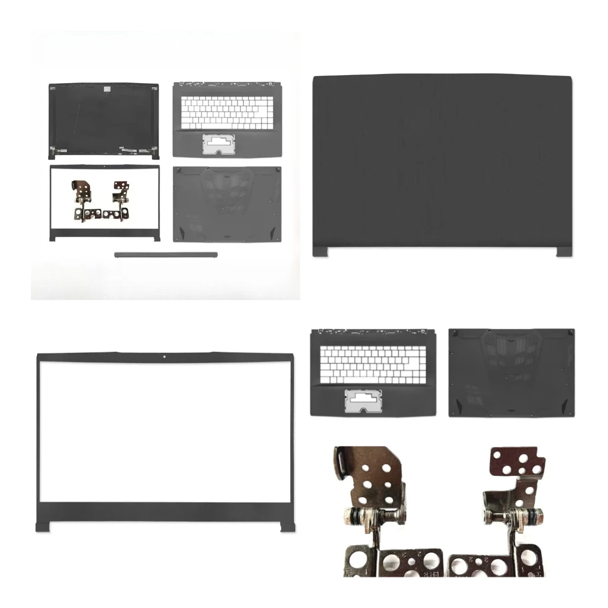 Suitable for Bravo 15 MS-16WK series laptops LCD back cover/front panel/palm rest/bottom shell/hinge cover ABCD cover hinge