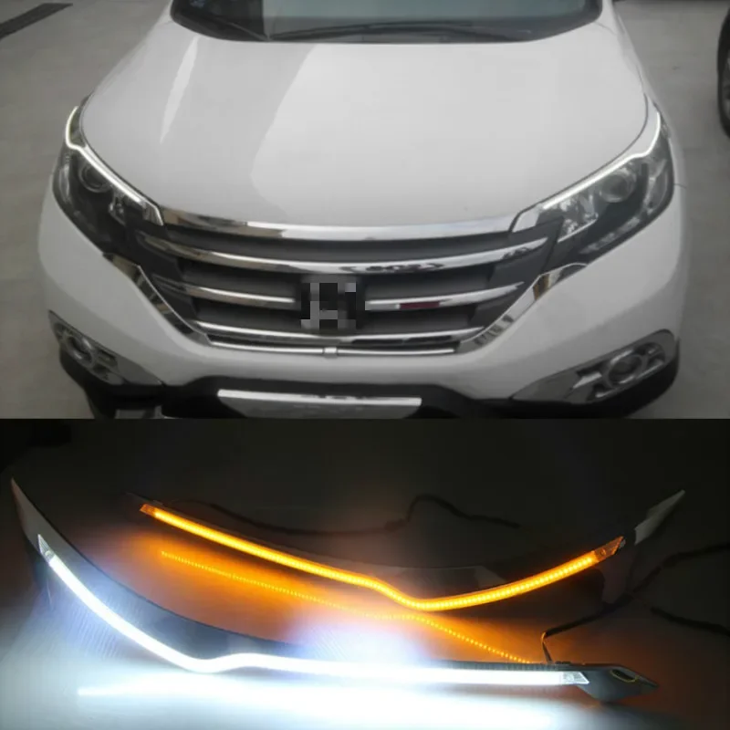 Turn Signal Light style Relay 12V car LED DRL Daytime Running Lights fog lamp For Honda CRV CR-V 2012 2013 2014