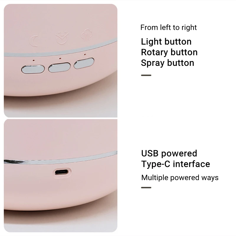 Stern Projektor Lampe Aromatherapie-luftbefeuchter USB Elektro Ätherisches Öl Diffusor Für Home Ultraschall Kühlen Nebel Aroma Diffusor