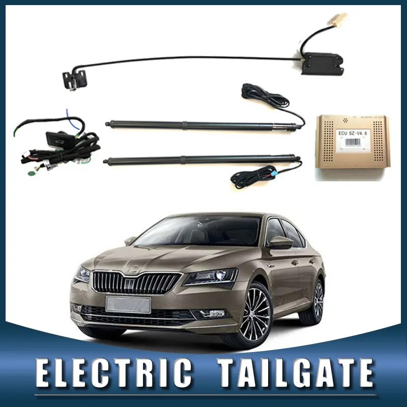 Car Electric Tail Gate Lift For Skoda Superb Auto Rear Door Control Tailgate Automatic Trunk Opener With Foot Sensor