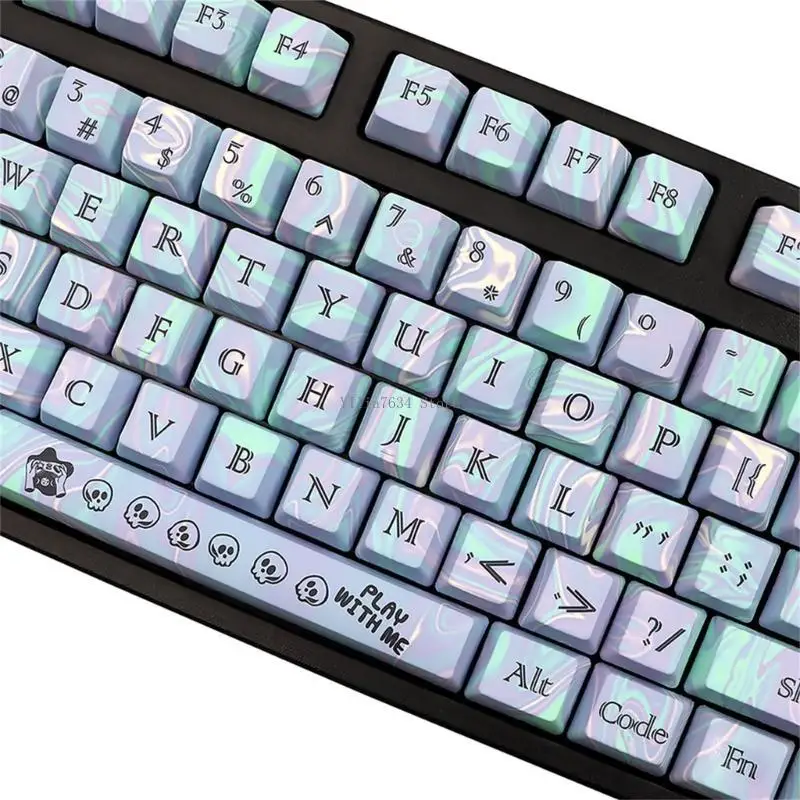 PBT-Tastenkappen OEM-Profilhöhe PBT-Sublimations-Tastenkappen Tastenkappen mit hoher Härte