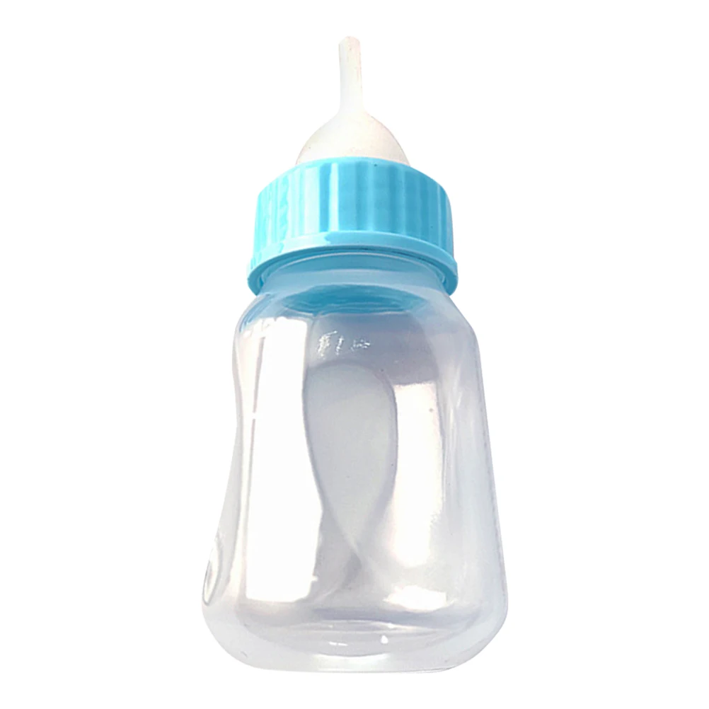 

2pcs Kitten Nursing Bottles Cat Feeding Milk Feeders for Pets Soft Material Suitable Dogs Rabbits Cats Portable Outdoor