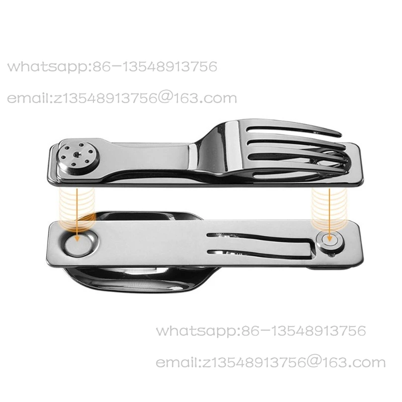 

Складная посуда для улицы, многофункциональная, из нержавеющей стали, портативная, для кемпинга, многофункциональное снаряжение