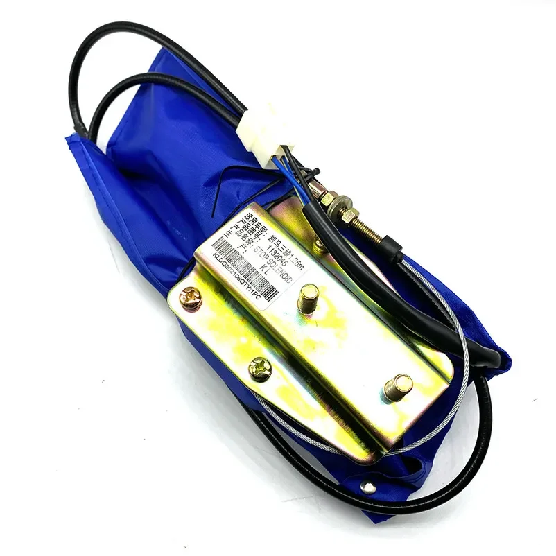 Generator Set Forklift Truck Excavator Marine Restorationdigital Flameout Device Electric Oil Cut-off Shutdown Solenoid Valve