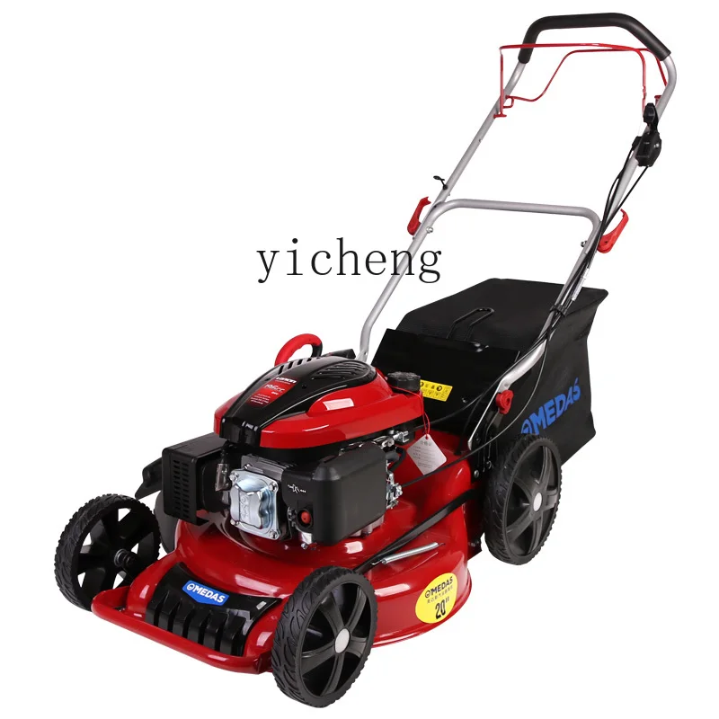 Zk Mower Gasoline Four-Stroke Weeding Hand Push Self-Propelled Lawn Pruning Machine Grass Trimmer Artifact