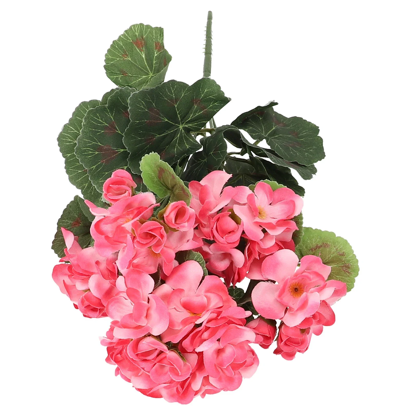 

New 1 Bunch Artificial Geranium Red Pink Flowers Plant Artificial Flower Home Decor For Home Party Winter Wedding Decoration