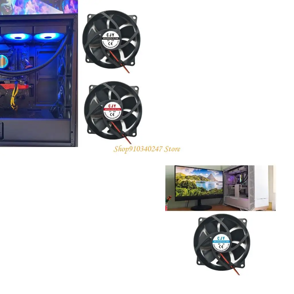 

Q22A Quiet Computer Fan Quiet PC Fan For Computer PC Case GPU CPU Cooling Radiator Cooling Fan Replacement For CPU Cabinet