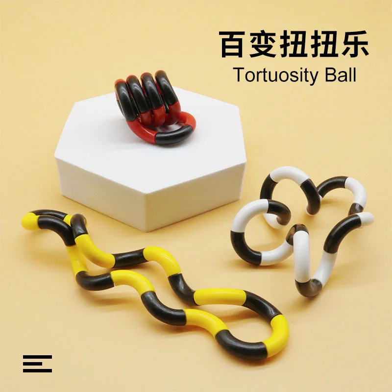 

3 шт. забавные и образовательные музыкальные игрушки-головоломки для детей-вентиляционная деформация веревочный узел давление взрослые игрушки для снятия стресса