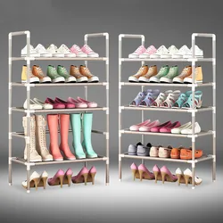 Seven Layers Free Combination Shoe Cabinet with Fashionable Multi-layer Ultra-low Price and no Dust Cover