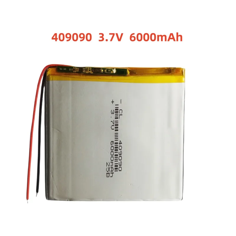 

3.7V 409090 6000mAh High-capacity Universal Polymer Lithium Battery for Tablets