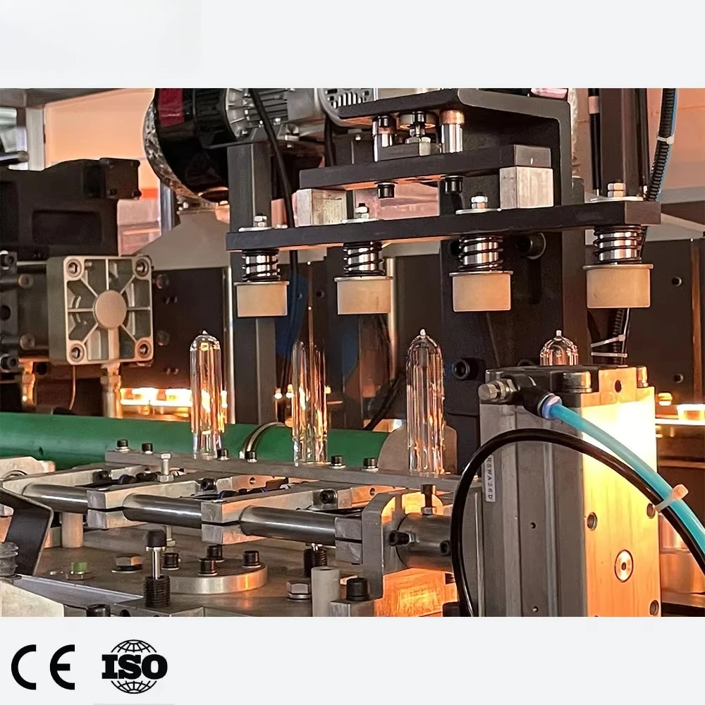 Automatic Preform Stretch Blow Molding Plastic Water Oil Beverage Food Jar Moulding PET Bottle Blowing Making Machine