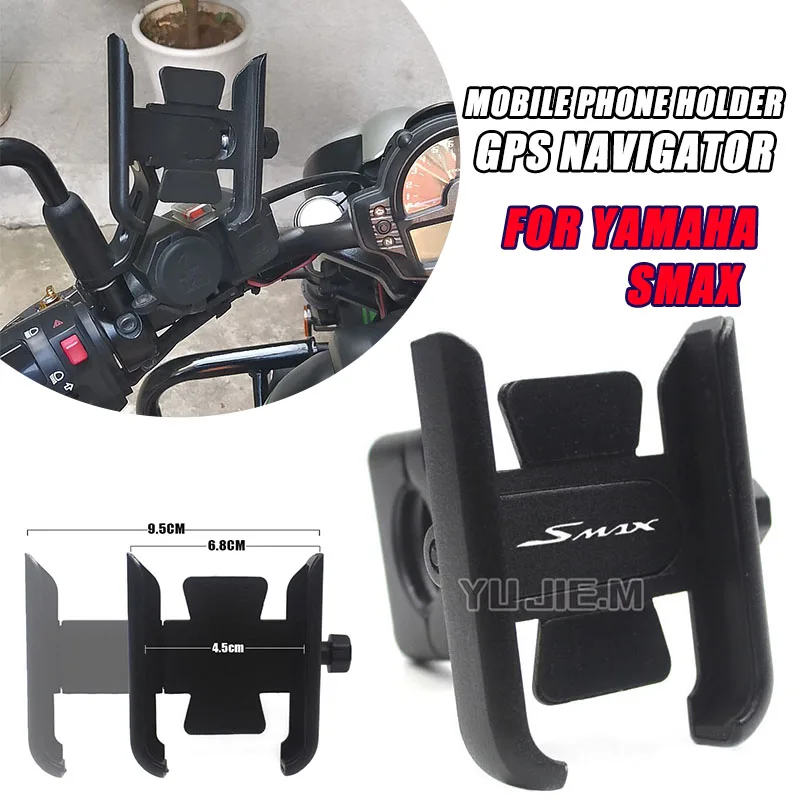 For SMAX155 SMAX 155 2017 2018 2019 2020 2021 Motorcycle Accessories handlebar Mobile Phone Holder GPS stand bracket